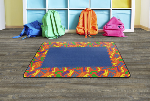 Scattered Alphabet Carpet - Flagship FE301-22A Scattered Alphabet Carpet - Flagship FE301-22A