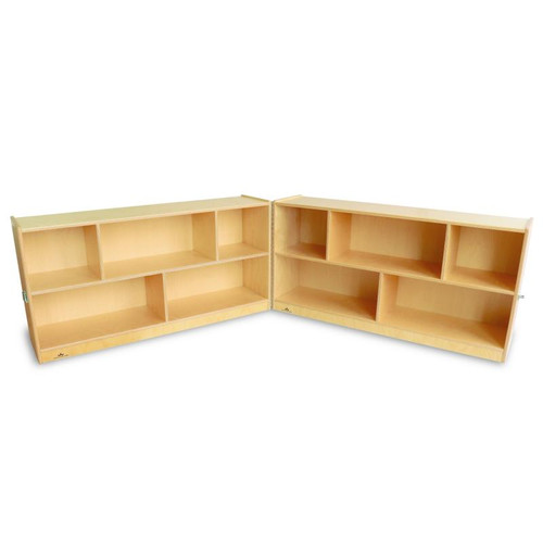 Fold and Roll Storage Cabinet - Whitney Brothers Fold and Roll Storage Cabinet - Whitney Brothers