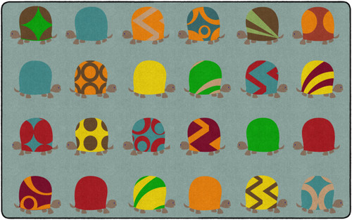 Fancy Prancy Turtles Carpet - Flagship FE313