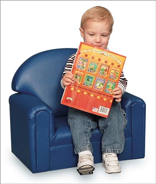 Brand New World FIVB200 Vinyl Infant Toddler Chair Blue