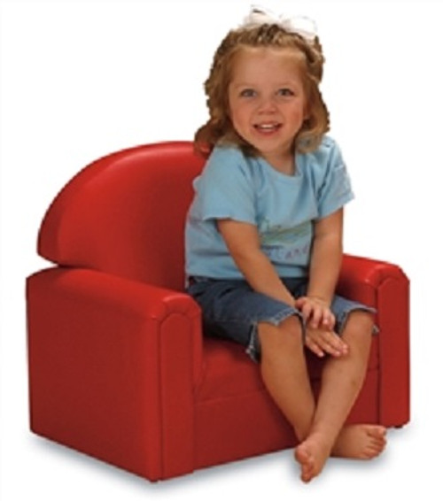 Brand New World FIVR200 Vinyl Infant Toddler Chair Red