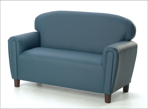 Brand New World FP2B100 Enviro-Child Upholstery Preschool Sofa Blue