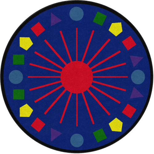 Shapes Galore Round Rug - Flagship FE117