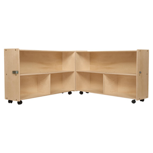 Wood Designs C13130F Contender Mobile Folding Versatile Storage Unit Wood Designs C13130F Contender Mobile Folding Versatile Storage Unit