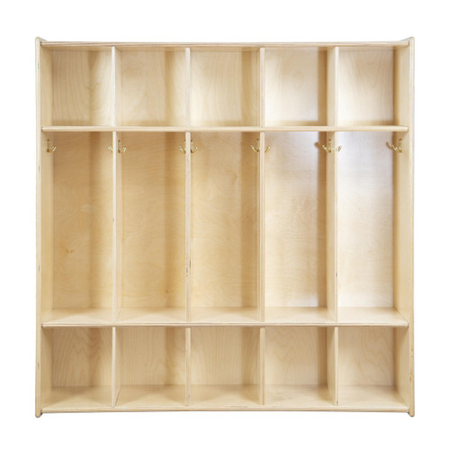 Wood Designs C51200F Contender 5 Section Locker Wood Designs C51200F Contender 5 Section Locker