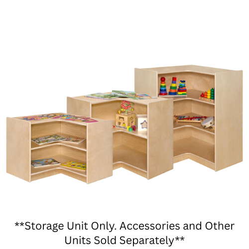 Corner Storage - 38"H - Wood Designs WD990509 **Other Sizes Available - Sold Separately**