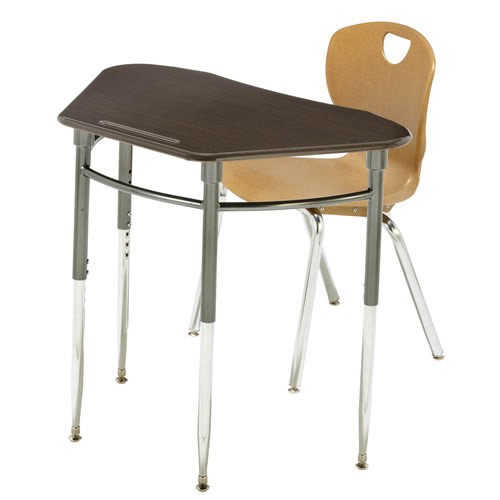 Scholar Craft SC4910SP Kaleidoscope Collaborate Trapezoid 8 Unitized Adjustable Height with Plastic Book Box  Scholar Craft SC4910SP Kaleidoscope Collaborate Trapezoid 8 Unitized Adjustable Height with Plastic Book Box