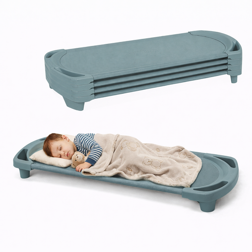Children's Factory AFB5730 SpaceLine Stackable Daycare Cots - Standard Nap Cot