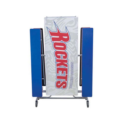 Rectangle Mobile Bench Cafeteria Table - AmTab
**Logo Top Sold Separately**