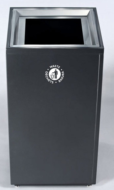 Valuta 40 Gallon Large Waste Receptacle - Magnuson Group VA1818L Valuta 40 Gallon Large Waste Receptacle - Magnuson Group VA1818L