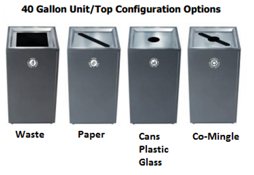 Valuta 40 Gallon Large Waste Receptacle - Magnuson Group VA1818L **Top Options** Valuta 40 Gallon Large Waste Receptacle - Magnuson Group VA1818L **Top Options**