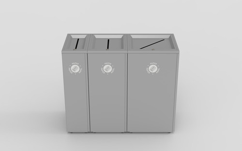 Valuta Waste Receptacle with Locking Top
**Sold Individually**