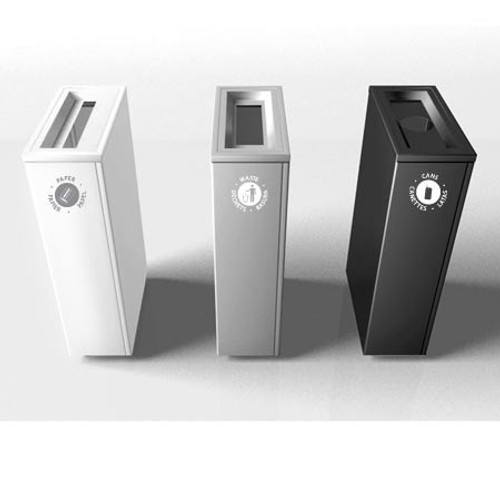 Valuta 14 Gallon Junior Waste Receptacle - Magnuson Group VA1809L-JR Valuta 14 Gallon Junior Waste Receptacle - Magnuson Group VA1809L-JR