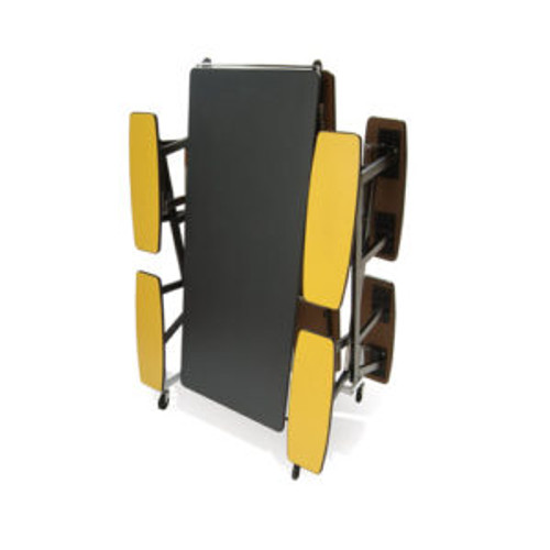 Mitchell Furniture Systems GP12 Mobile Cafeteria Tables With Twin Bench Seats 12 Foot Long Table Mitchell Furniture Systems GP12 Mobile Cafeteria Tables With Twin Bench Seats 12 Foot Long Table