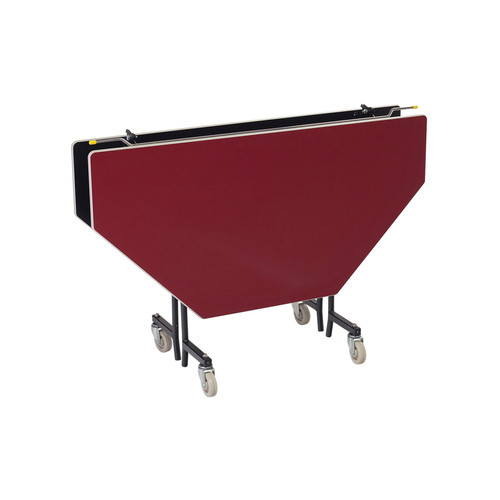 AmTab Octagon Mobile Cafeteria Table AmTab Octagon Mobile Cafeteria Table