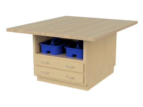 Hann AWS-2D2T Butcher Block Crafts and Project Workstation