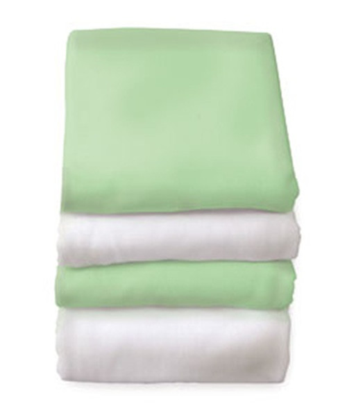 SafeFit Elastic Fitted Full Size Crib Sheets Pack of 6 - Foundations FS-FS-XX-06  SafeFit Elastic Fitted Full Size Crib Sheets Pack of 6 - Foundations FS-FS-XX-06