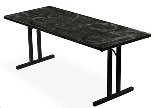 Southern Aluminum SA3672 Swirl Folding Table 36x72 (Roman Legs) Southern Aluminum SA3672 Swirl Folding Table 36x72 (Roman Legs)