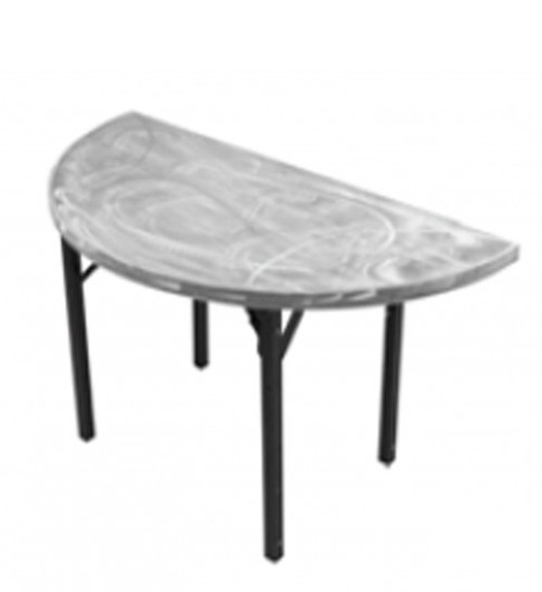 Southern Aluminum SA72HRPIF Swirl Half Round Table with Individual Folding Legs 72 Inch Southern Aluminum SA72HRPIF Swirl Half Round Table with Individual Folding Legs 72 Inch