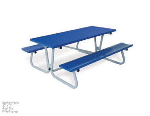 Southern Aluminum P3072D Deluxe Picnic Table 30x72 Southern Aluminum P3072D Deluxe Picnic Table 30x72