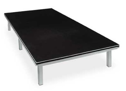 Southern Aluminum S4896C Alulite Carpeted Stage Only 48x96 Inch