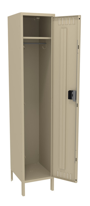 Tennsco STK-121872-1 Unassembled Steel Single Tier Locker with
