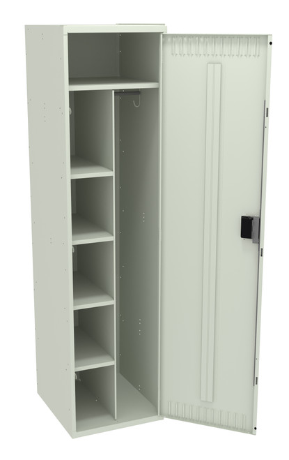Tennsco CMS-182172-A Steel Combination Locker Assembled without Legs 18x21x72 Tennsco CMS-182172-A Steel Combination Locker Assembled without Legs 18x21x72