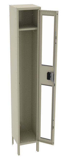 Tennsco CSL-121272-1 Steel Single Tier C Thru Locker with Legs 12x12x78 Tennsco CSL-121272-1 Steel Single Tier C Thru Locker with Legs 12x12x78