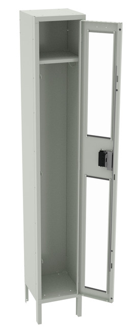 Tennsco CSL-121272-1 Steel Single Tier C Thru Locker with Legs 12x12x78 Tennsco CSL-121272-1 Steel Single Tier C Thru Locker with Legs 12x12x78