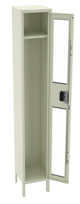 Tennsco CSL-121272-1 Steel Single Tier C Thru Locker with Legs 12x12x78 Tennsco CSL-121272-1 Steel Single Tier C Thru Locker with Legs 12x12x78