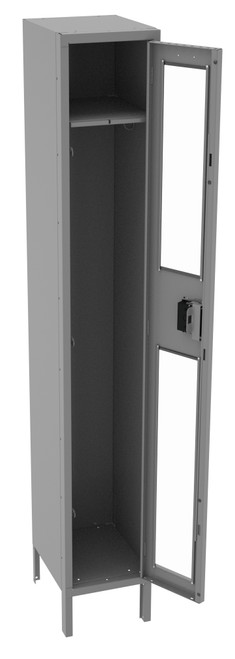 Tennsco CSL-121572-1 Steel Single Tier C Thru Locker with Legs 12x15x78 Tennsco CSL-121572-1 Steel Single Tier C Thru Locker with Legs 12x15x78