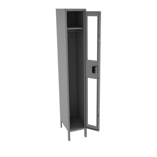 Tennsco CSL-121872-1 Steel Single Tier C Thru Locker with Legs 12x18x78 Tennsco CSL-121872-1 Steel Single Tier C Thru Locker with Legs 12x18x78