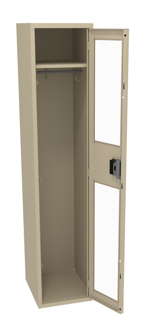 Tennsco CSL-151872-A Steel Single Tier C Thru Locker without Legs 15x18x72 Tennsco CSL-151872-A Steel Single Tier C Thru Locker without Legs 15x18x72