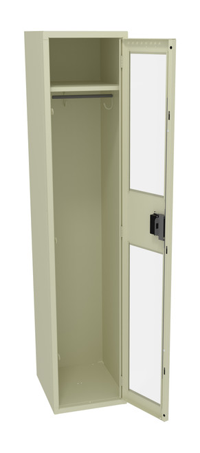 Tennsco CSL-151872-A Steel Single Tier C Thru Locker without Legs 15x18x72 Tennsco CSL-151872-A Steel Single Tier C Thru Locker without Legs 15x18x72