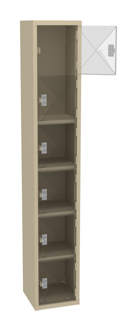 Tennsco CBL6-121212-A Steel C Thru Box Locker without Legs 12x12x72 Tennsco CBL6-121212-A Steel C Thru Box Locker without Legs 12x12x72