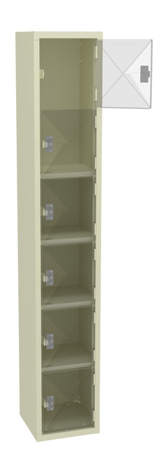 Tennsco CBL6-121212-A Steel C Thru Box Locker without Legs 12x12x72 Tennsco CBL6-121212-A Steel C Thru Box Locker without Legs 12x12x72