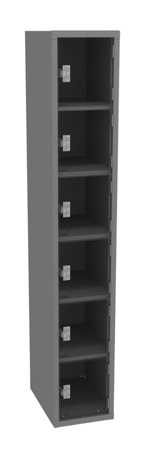 Tennsco CBL6-121812-A Steel C Thru Box Locker without Legs 12x18x72 Tennsco CBL6-121812-A Steel C Thru Box Locker without Legs 12x18x72