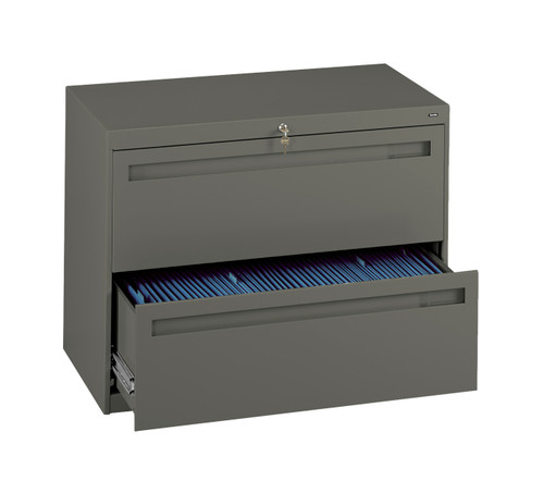 Tennsco LPL3624L20 Fixed 2 Drawer Lateral File 36x18x28 