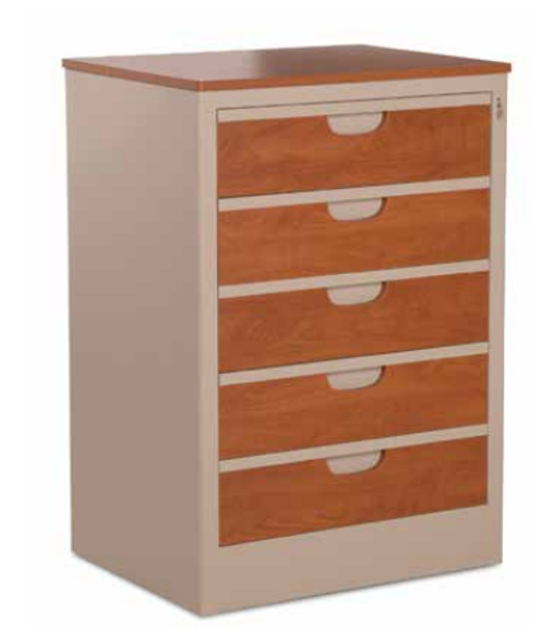 Norix Furniture TNT7159 5 Drawer Chest with Laminate Drawers
