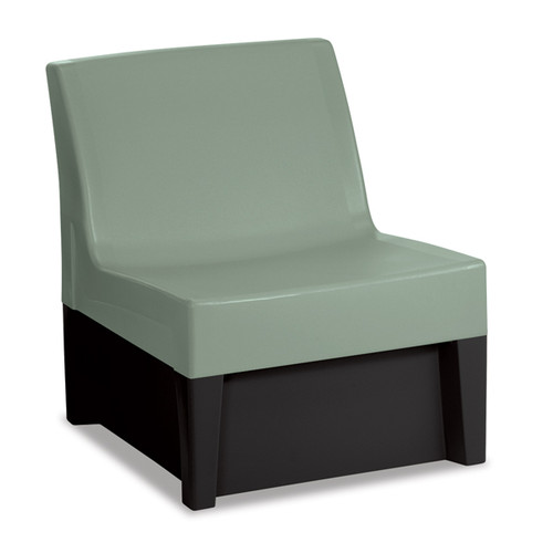 Forté Lounge Armless Chair with Molded Base - Norix FC630/FC660 Forté Lounge Armless Chair with Molded Base - Norix FC630/FC660