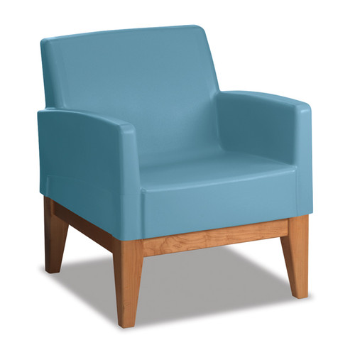 Forté Lounge Arm Chair with Wood Base - Norix FC620/FC680 Forté Lounge Arm Chair with Wood Base - Norix FC620/FC680