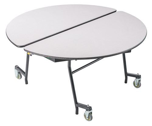 Mobile Round Folding Table - NPS MT **Black Powder-Coat legs** Mobile Round Folding Table - NPS MT **Black Powder-Coat legs**