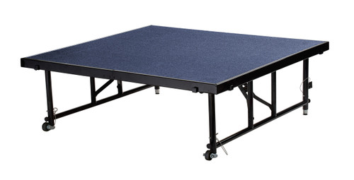Transfix Height Adjustable Carpeted Stage Platform - NPS TFXS-C Transfix Height Adjustable Carpeted Stage Platform - NPS TFXS-C
