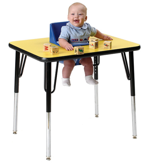 Six-Seat Kidney Toddler Table – SchoolOutlet