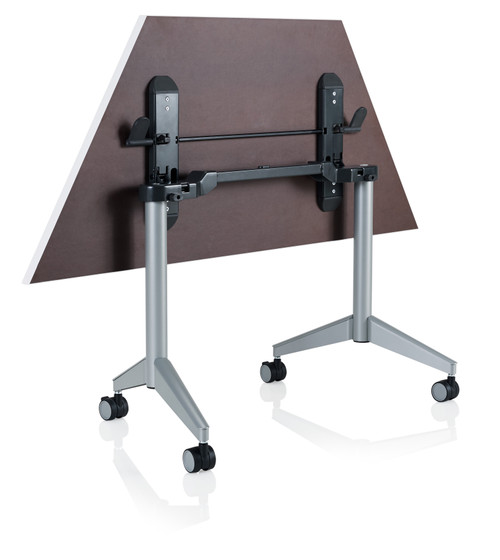 KI PINT3060 Pirouette Nesting Trapezoid Table 30 x 30 x 30 x 60 KI PINT3060 Pirouette Nesting Trapezoid Table 30 x 30 x 30 x 60