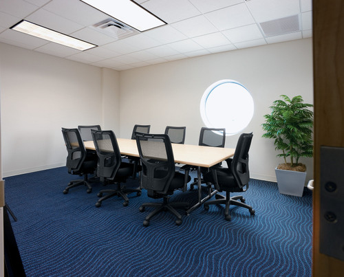 Environmental of Portico Rectangular Fixed Leg Table with T Base - KI
**Props Not Included**