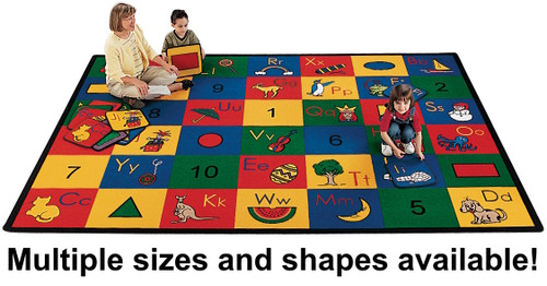 Carpets for Kids 1301 Premium Collection Block of Fun Rug 4' 5" x 5' 10" Carpets for Kids 1301 Premium Collection Block of Fun Rug 4' 5" x 5' 10"