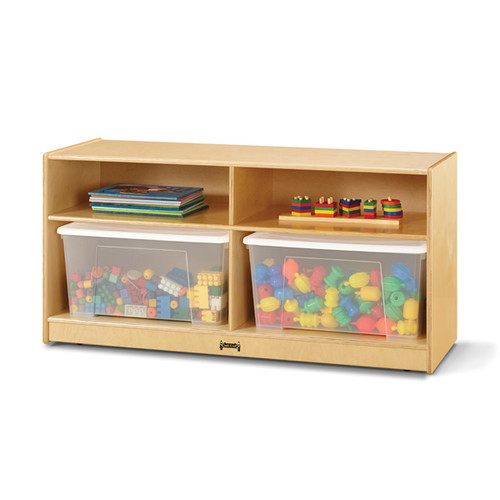 Jumbo Tote Storage – With Clear Totes and Lids - Jonti-Craft