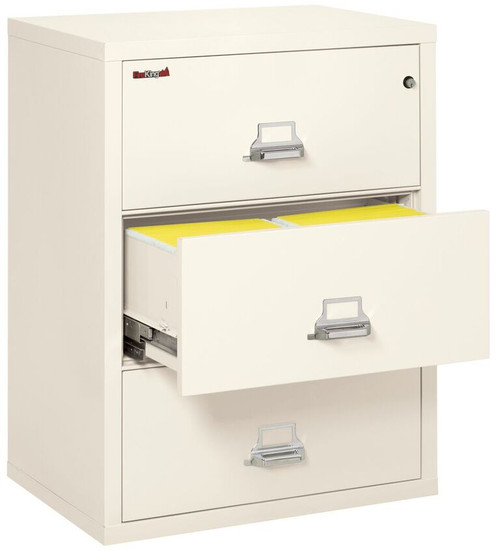 FireKing 3-3122-C Three Drawer 31"W Fireproof Lateral File FireKing 3-3122-C Three Drawer 31"W Fireproof Lateral File