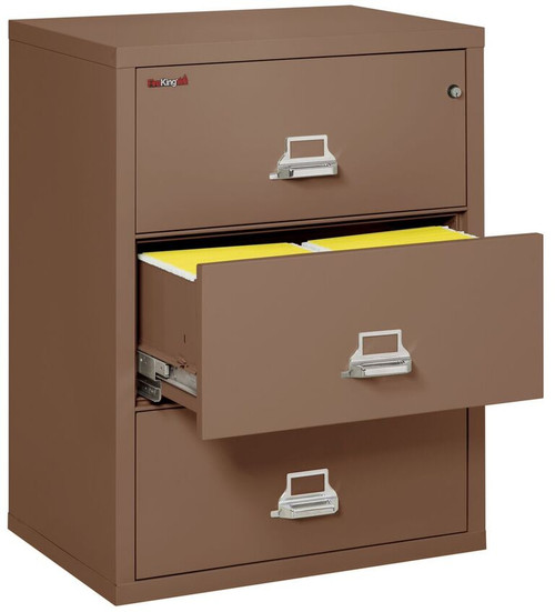 FireKing 3-3122-C Three Drawer 31"W Fireproof Lateral File FireKing 3-3122-C Three Drawer 31"W Fireproof Lateral File